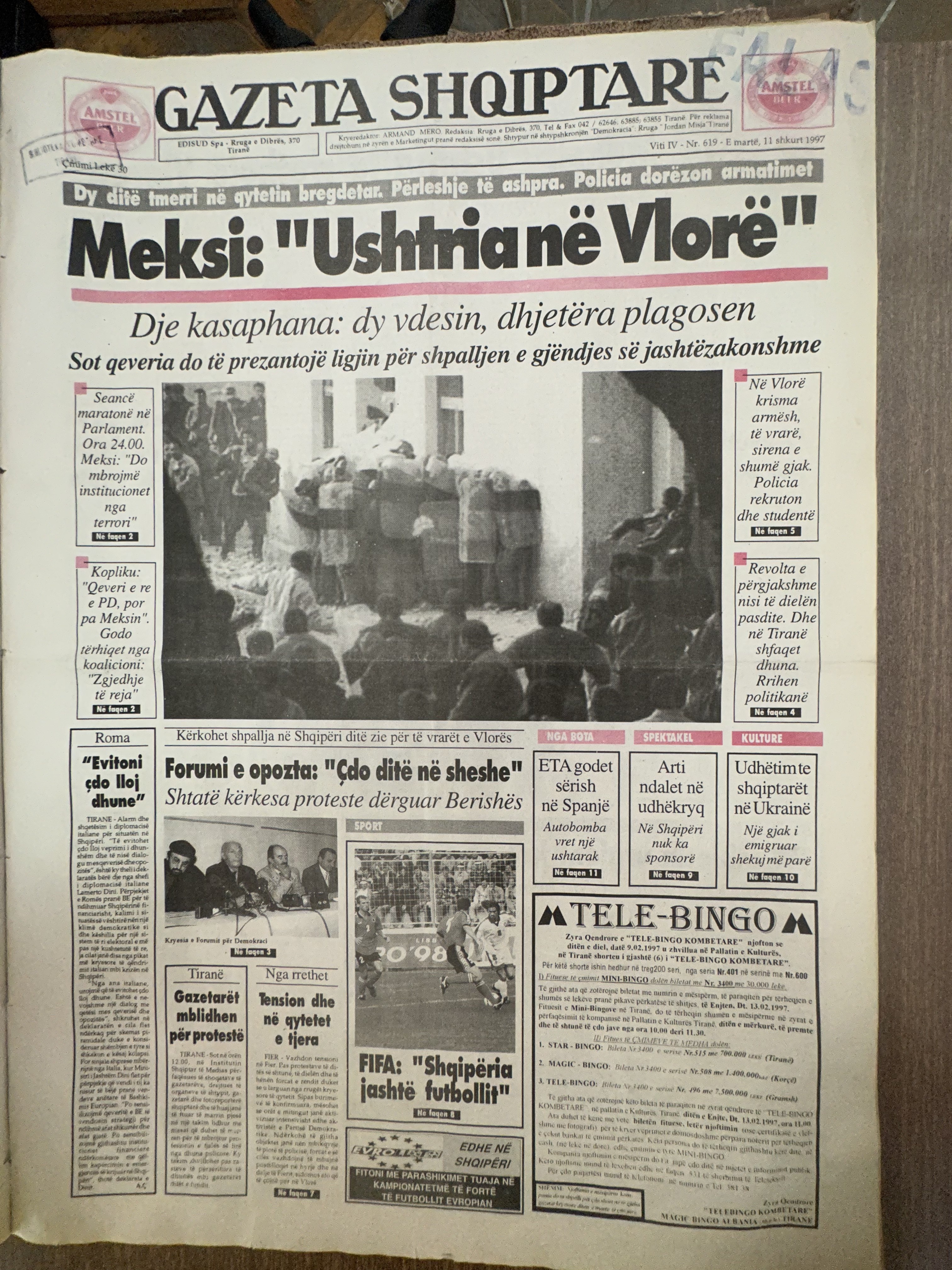 Gazeta Shqiptare 1997-02-11